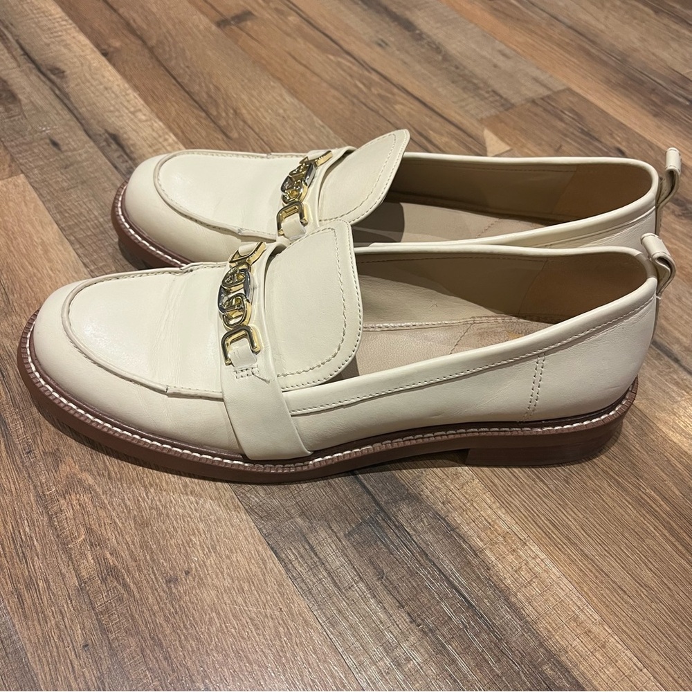 Sam Edelman Womens Christy Leather Slip On Loafers